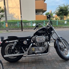 ハーレー883スポーツスターキャブ車の画像