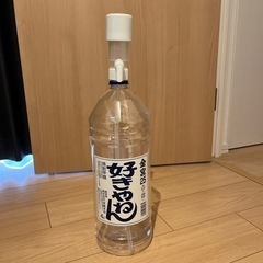 ワンプッシュ定量ディスペンサー　4L空きボトル