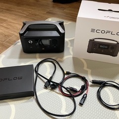 エコフロー　ポータブルバッテリー　RIVER 600 288Whの画像