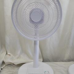 4288 訳有扇風機リモコンあり　首ふり❌