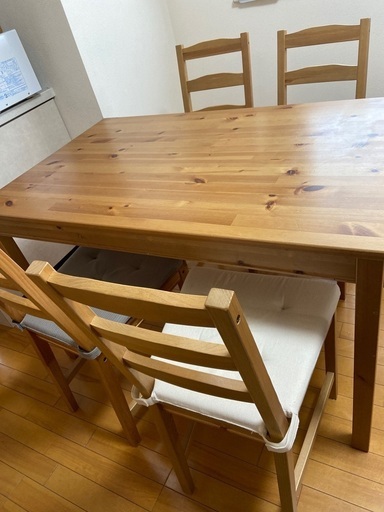 IKEA JOKKMOKK ヨックモック　テーブル　チェア4脚
