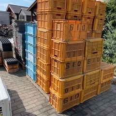 野菜収穫カゴ苗箱やザル等多数　まとめて