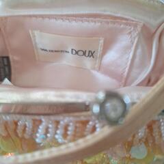 【取り引き完了しました】DOUX/ビーズバッグの画像
