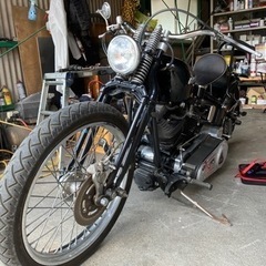ハーレーダビットソン🏍️FXST平成16年式　カスタム多数🉐　　の画像