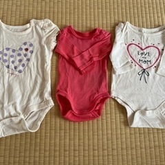 新生児 ロンパース GAP H&M 女の子 ベビー ピンク ハート