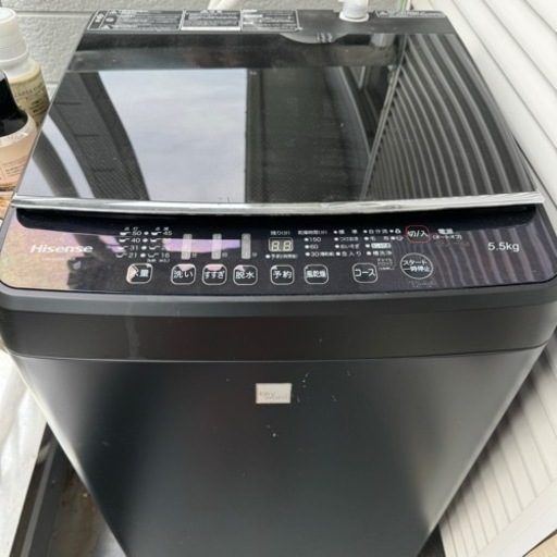Hisense洗濯機2021年式 HW-G55E7KK