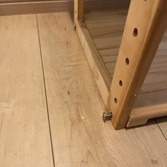 木製　ラックの画像