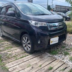札幌発☆　三菱　ekカスタム　T４ＷＤ　車検R8年7月！！　走行...