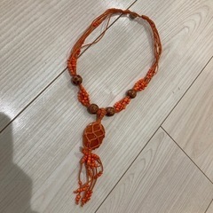 夏！存在感あり　ビーズ　ネックレス