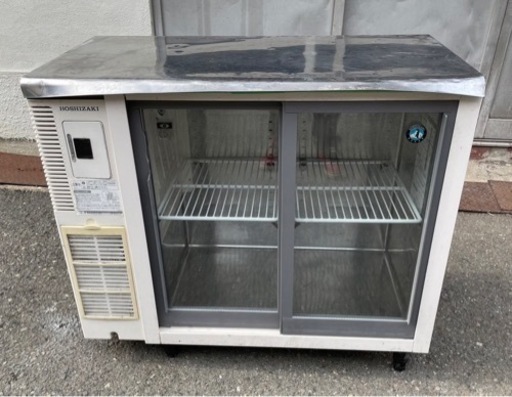 【動確済み】業務用 ホシザキ 台下冷蔵ショーケース RTS-90STB2 100V 150L テーブル形冷蔵ショーケース  大阪