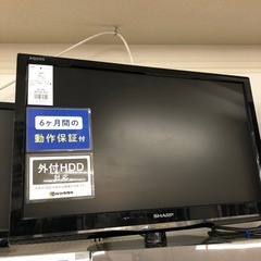 安心の6ヶ月保証付！！【SHARP 液晶テレビ  LC-22K9...