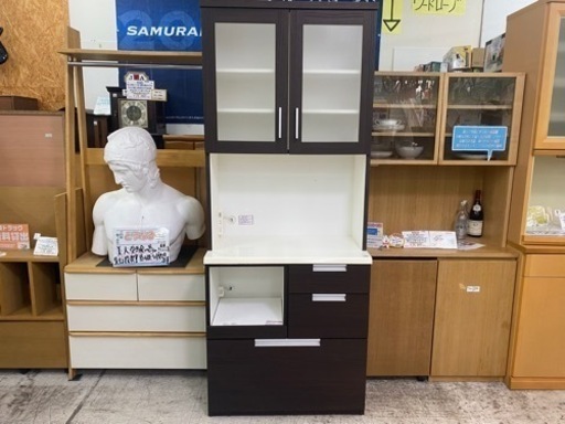 【愛品館 江戸川店 キッチン収納】NITORI（ニトリ）キッチンボード ID:151-008314-007
