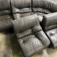 カリモク ソファーセット 汚れあり