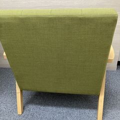 1人掛けソファ 木製　の画像