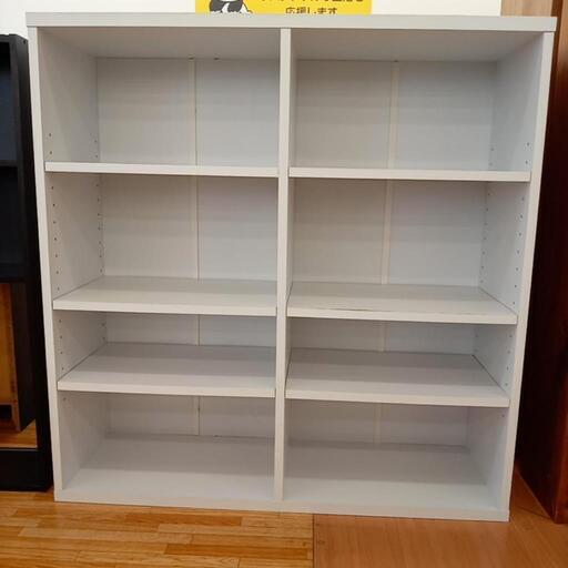 ★ジモティ割あり★ 本棚　ホワイト　クリーニング済　YJ3255