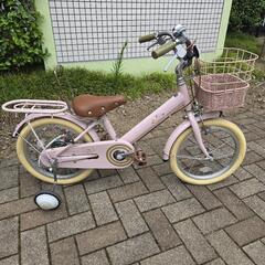 16インチ　補助輪つき　子供用自転車