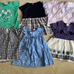 まとめ売り　女の子　80-90 夏服の画像