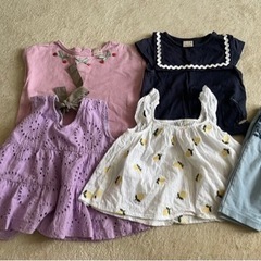 まとめ売り　女の子　80-90 夏服の画像