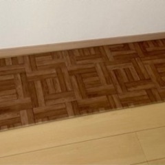 ニトリ　拭けるキッチンマット45×180cmの画像