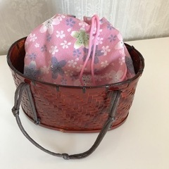 浴衣用カゴバック