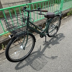 ほぼ新品】自転車 あさひ ボールドライン 27インチ ママチャリ