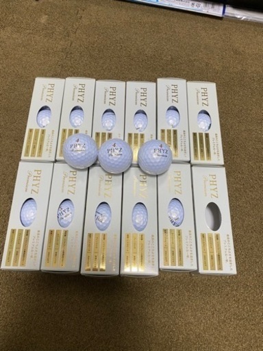 未使用　ゴルフボール