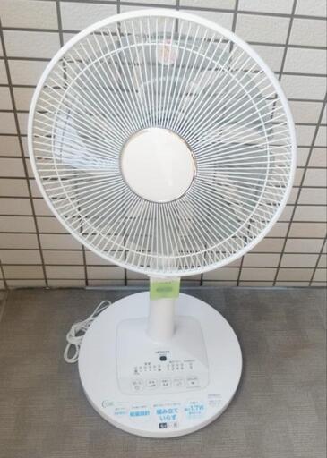 日立 扇風機 リモコン付き HEF-DC70 2017年製【江東区より出品】喫煙なし、ペットなし
