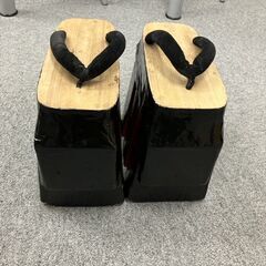 ★希少★花魁道中　高下駄　ハンドメイドの画像