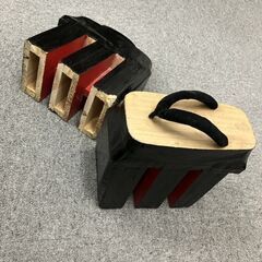 ★希少★花魁道中　高下駄　ハンドメイドの画像