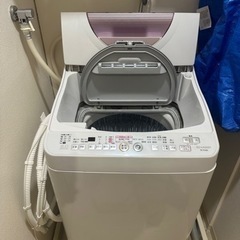 7/27(土)までに引き取り希望！！SHARP洗濯機の画像