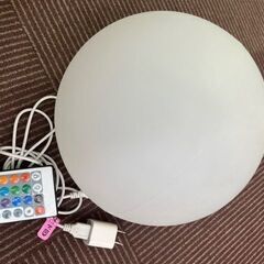 お値下げ★【光るﾃﾞｨｽﾌﾟﾚｲ】光るムーンライトボール（充電式）