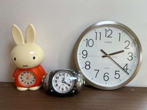 中古　時計いろいろ3個