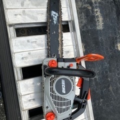 処分】・上越市 ECHO チェンソー V4000・