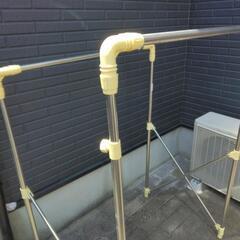 アイリスオーヤマの多機能　物干しの画像