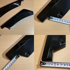 汎用 アンダーエアロ・アンダーカナード（ブラック）の画像