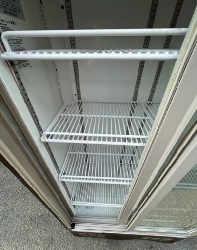 【動確済み】業務用 フクシマ リーチインショーケース MSU-30GMSR8 337L 100V 900×450×1960リーチイン冷