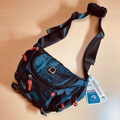 ウエストバッグ・ボディバッグ（青緑）