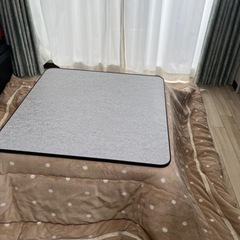 リバーシブルローテーブル 兼 こたつの画像