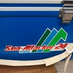 K2407-582 RYOBI クーラーボックス  Sea-Attacker24 内容量:24.7L キズ汚れ有り 保冷剤付きの画像