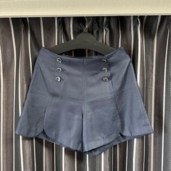 キュロットスカート★ネイビー☆軽い・美品