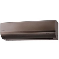 アイリスオーヤマ エアコン 6畳 2.2kW カラー ブラウン デザイン 自動クリーン機能 省エネ 内部清浄機能 2021年モデル IRA-2221BRの画像