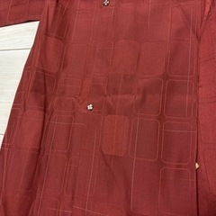 赤　着物　羽織　レディースの画像