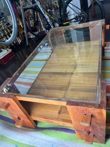 リビングテーブル　バリ家具