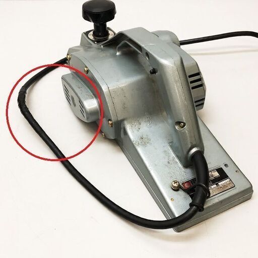 ss0063 日立 電動かんな P40 メタリックグレー アースクリップ付き