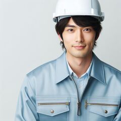 倉庫でのリーチフォークリフト作業員の画像