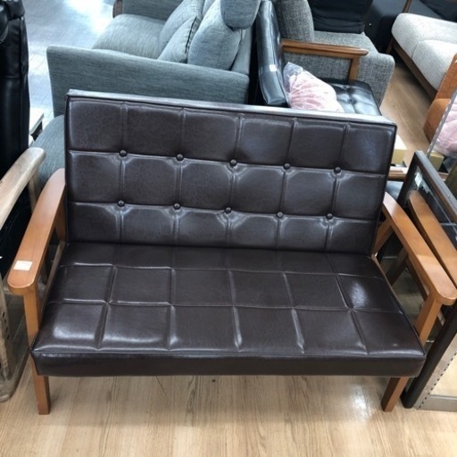 佐藤産業 2人掛けソファ