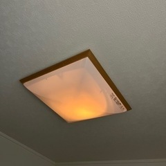 シーリングライト　四角　木枠の画像