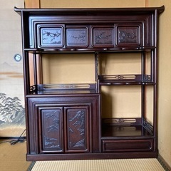 茶器用キャビネット