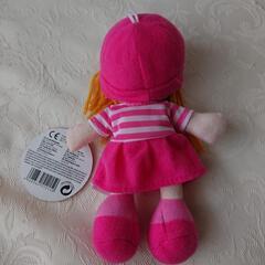 《７月まで》未使用！ ベルギー ドイツのぬいぐるみと人形 ２点セット  外国のおもちゃの画像