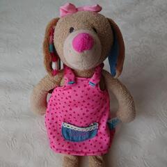 《７月まで》未使用！ ベルギー ドイツのぬいぐるみと人形 ２点セット  外国のおもちゃの画像